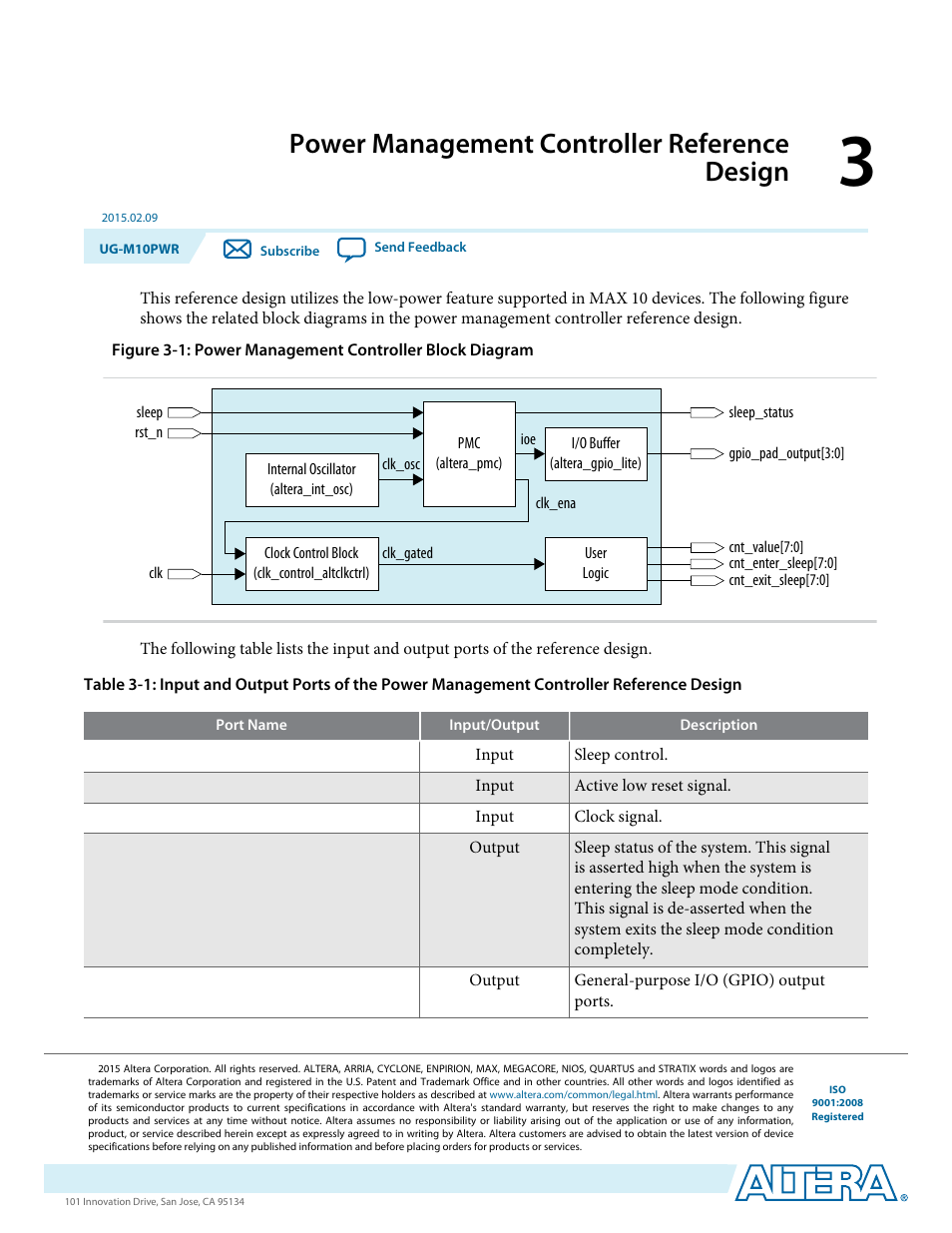 Power management controller reference design, Power management controller reference design -1 | Altera MAX 10 Power User Manual | Page 14 / 21