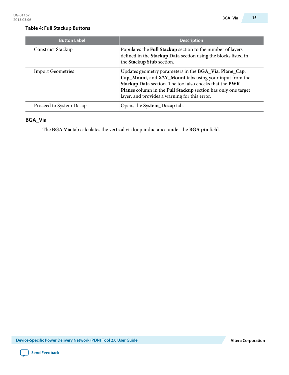 Bga_via | Altera Device-Specific Power Delivery Network User Manual | Page 15 / 28