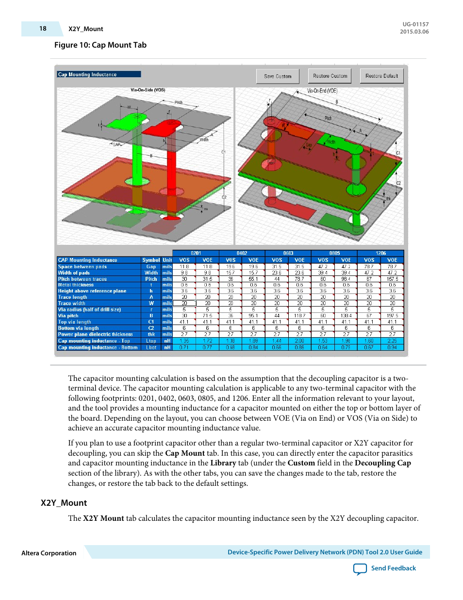 X2y_mount | Altera Device-Specific Power Delivery Network User Manual | Page 18 / 28