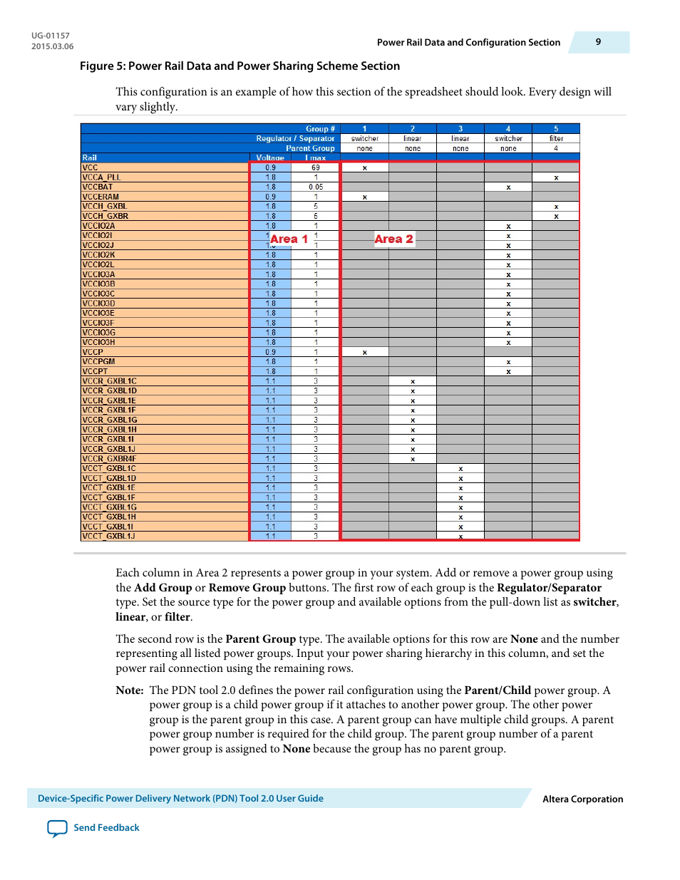 Altera Device-Specific Power Delivery Network User Manual | Page 9 / 28