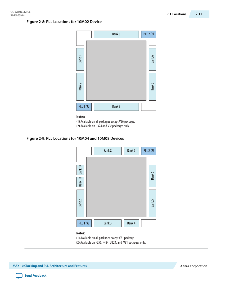 Altera MAX 10 Clocking and PLL User Manual | Page 17 / 86