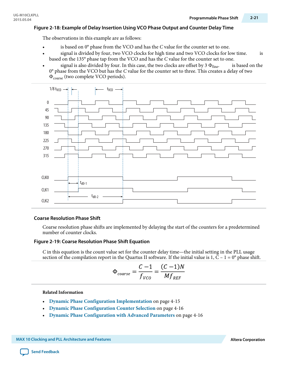 Altera MAX 10 Clocking and PLL User Manual | Page 27 / 86