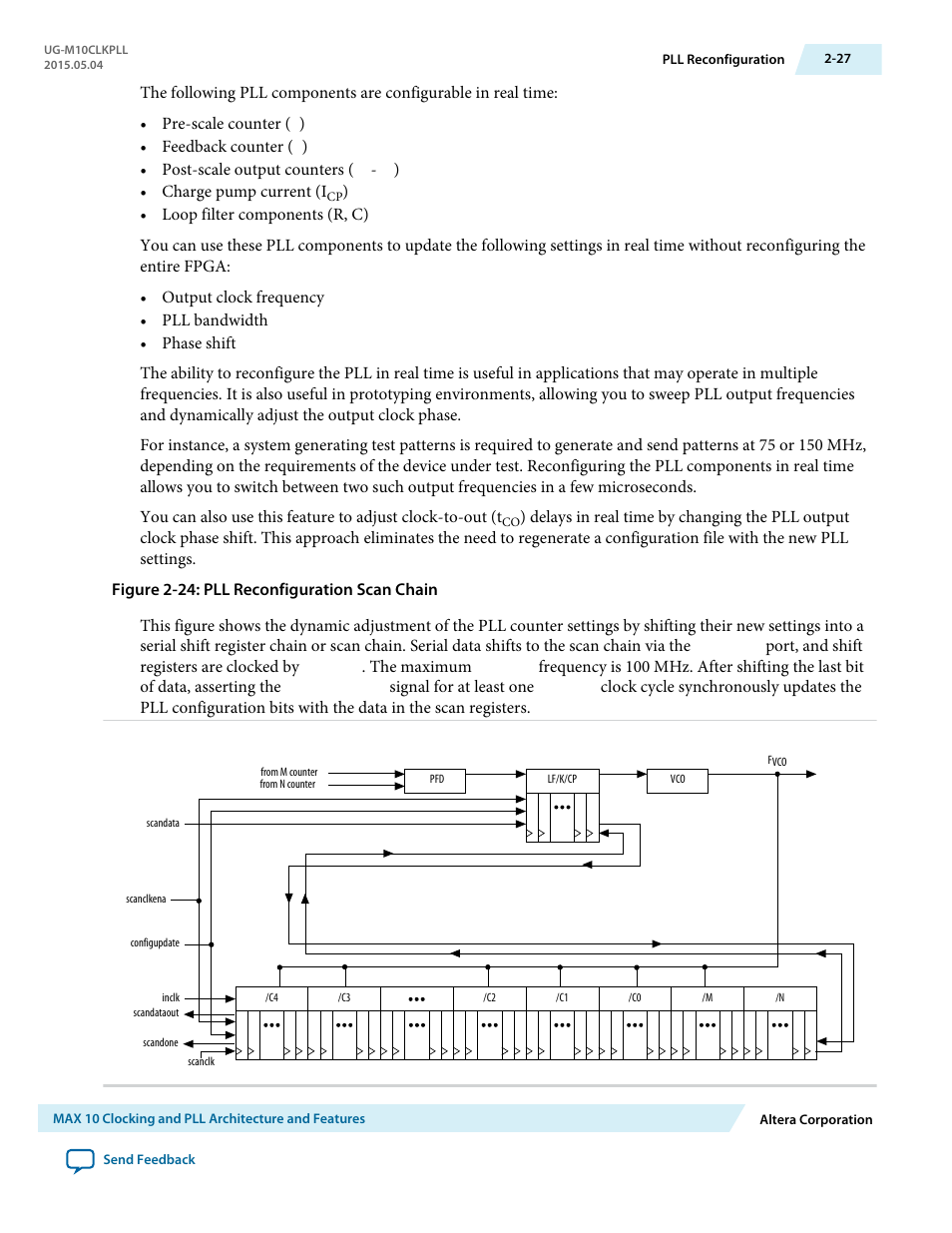 Altera MAX 10 Clocking and PLL User Manual | Page 33 / 86