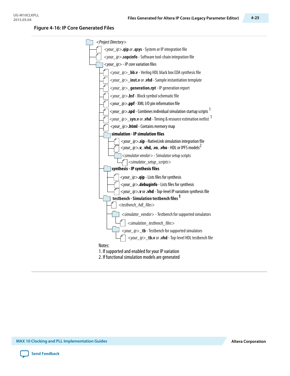 Altera MAX 10 Clocking and PLL User Manual | Page 63 / 86