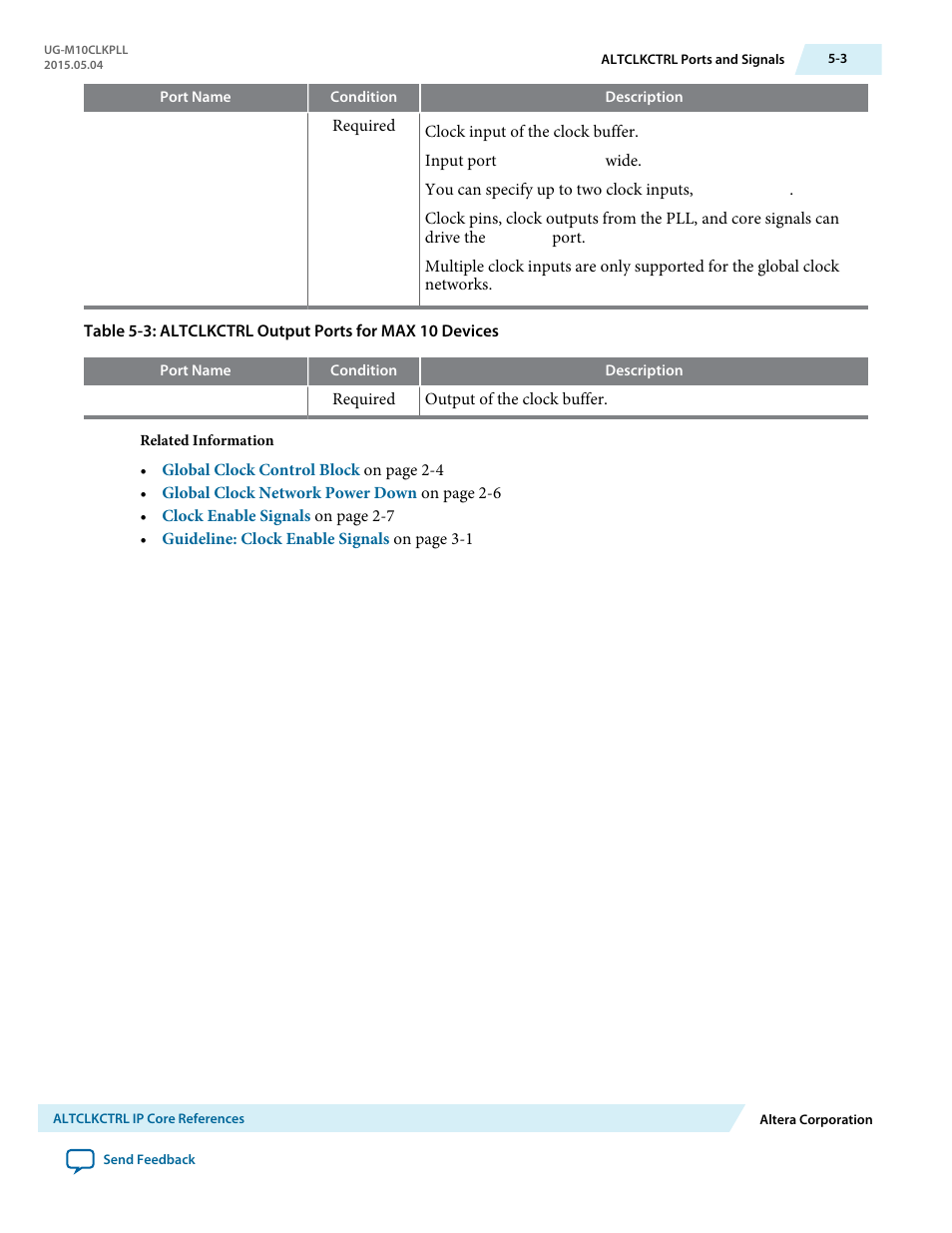 Altera MAX 10 Clocking and PLL User Manual | Page 66 / 86