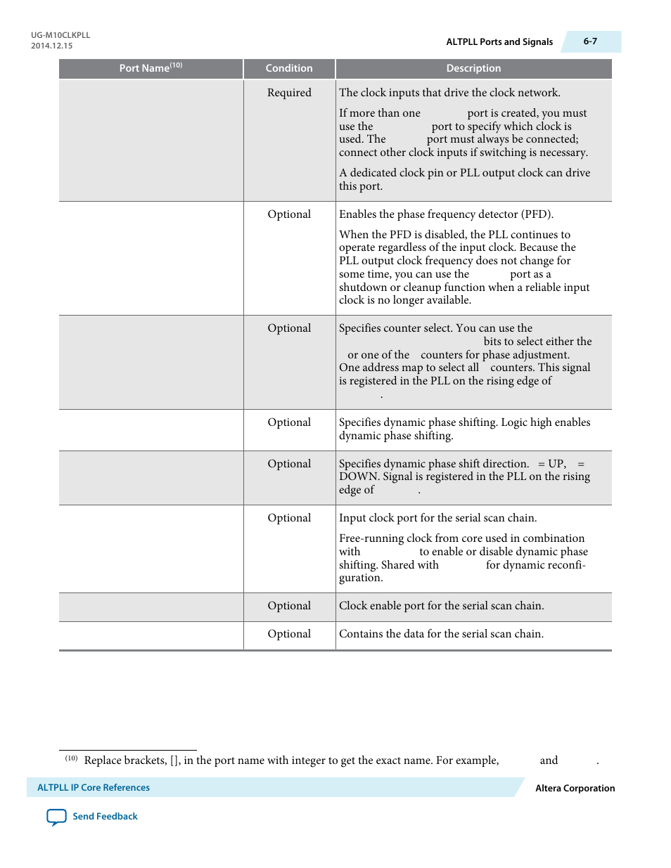 Altera MAX 10 Clocking and PLL User Manual | Page 73 / 86
