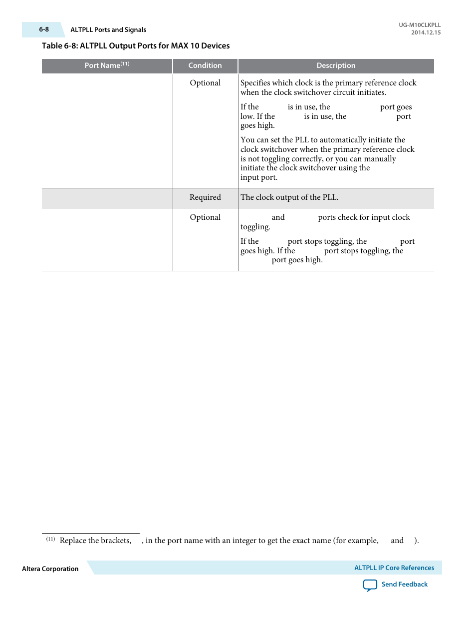 Altera MAX 10 Clocking and PLL User Manual | Page 74 / 86