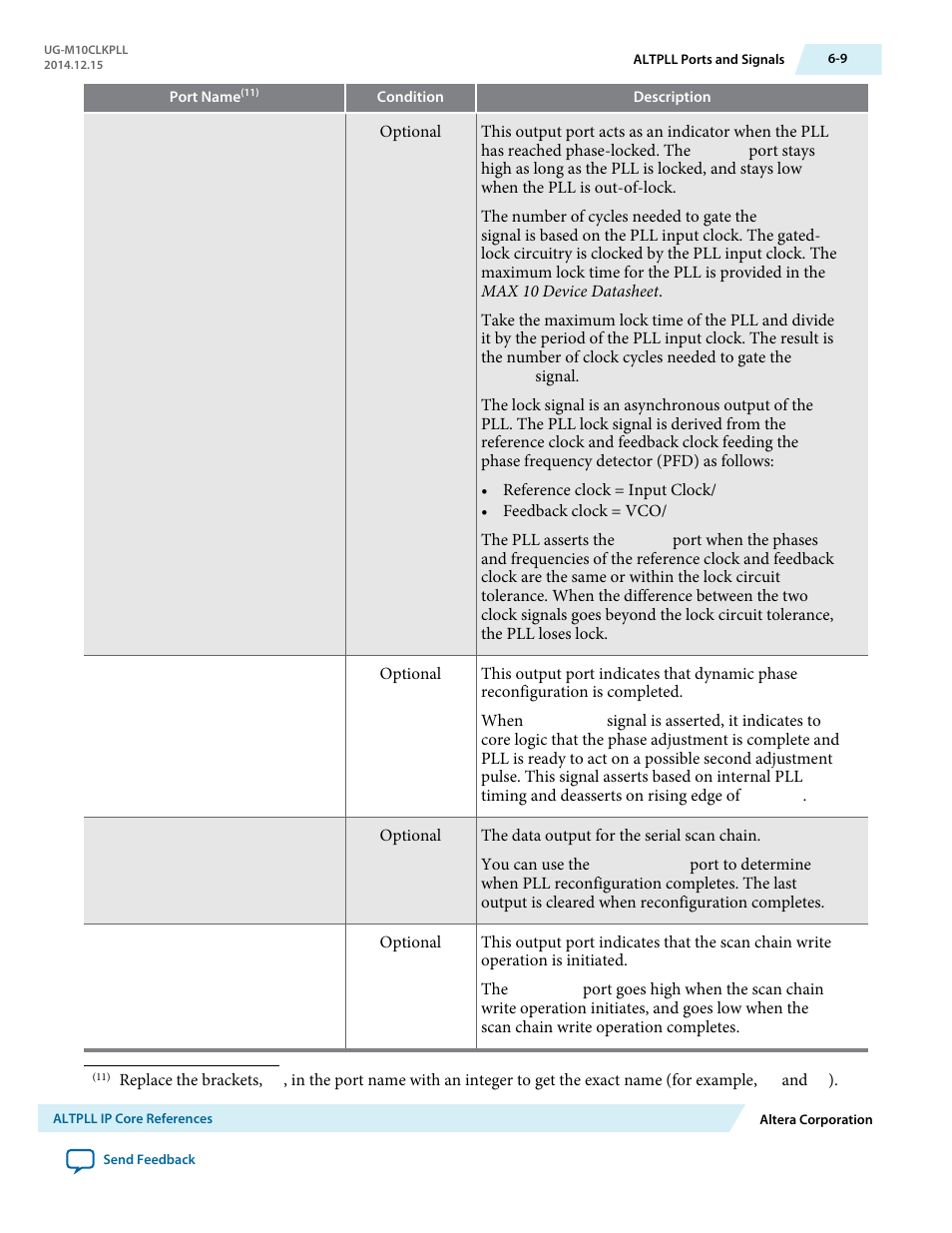 Altera MAX 10 Clocking and PLL User Manual | Page 75 / 86