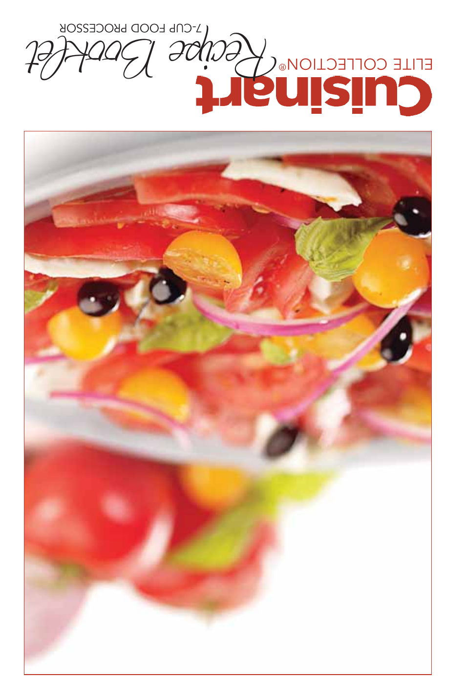 Recip e b ook let | Cuisinart 7-Cup Elite Collection Food Processor MFP-107 Series User Manual | Page 60 / 61