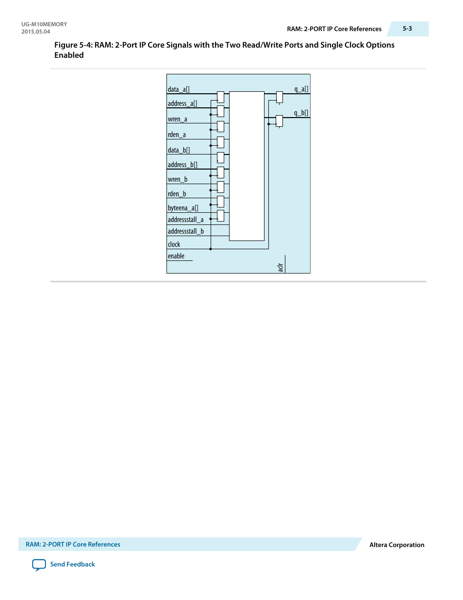Altera MAX 10 Embedded Memory User Manual | Page 31 / 71