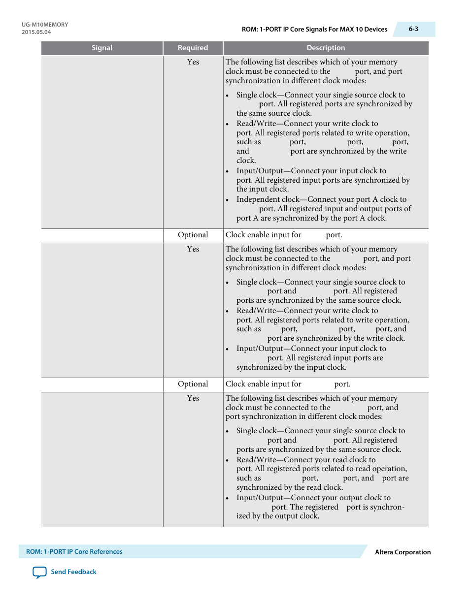 Altera MAX 10 Embedded Memory User Manual | Page 48 / 71