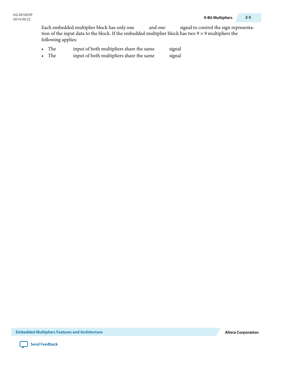 Altera MAX 10 Embedded Multipliers User Manual | Page 9 / 37