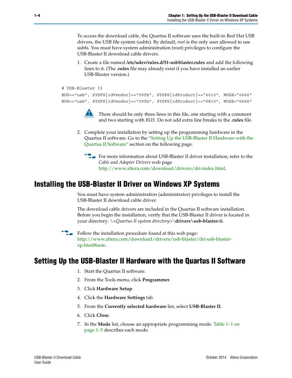 Altera USB-Blaster II User Manual | Page 8 / 22