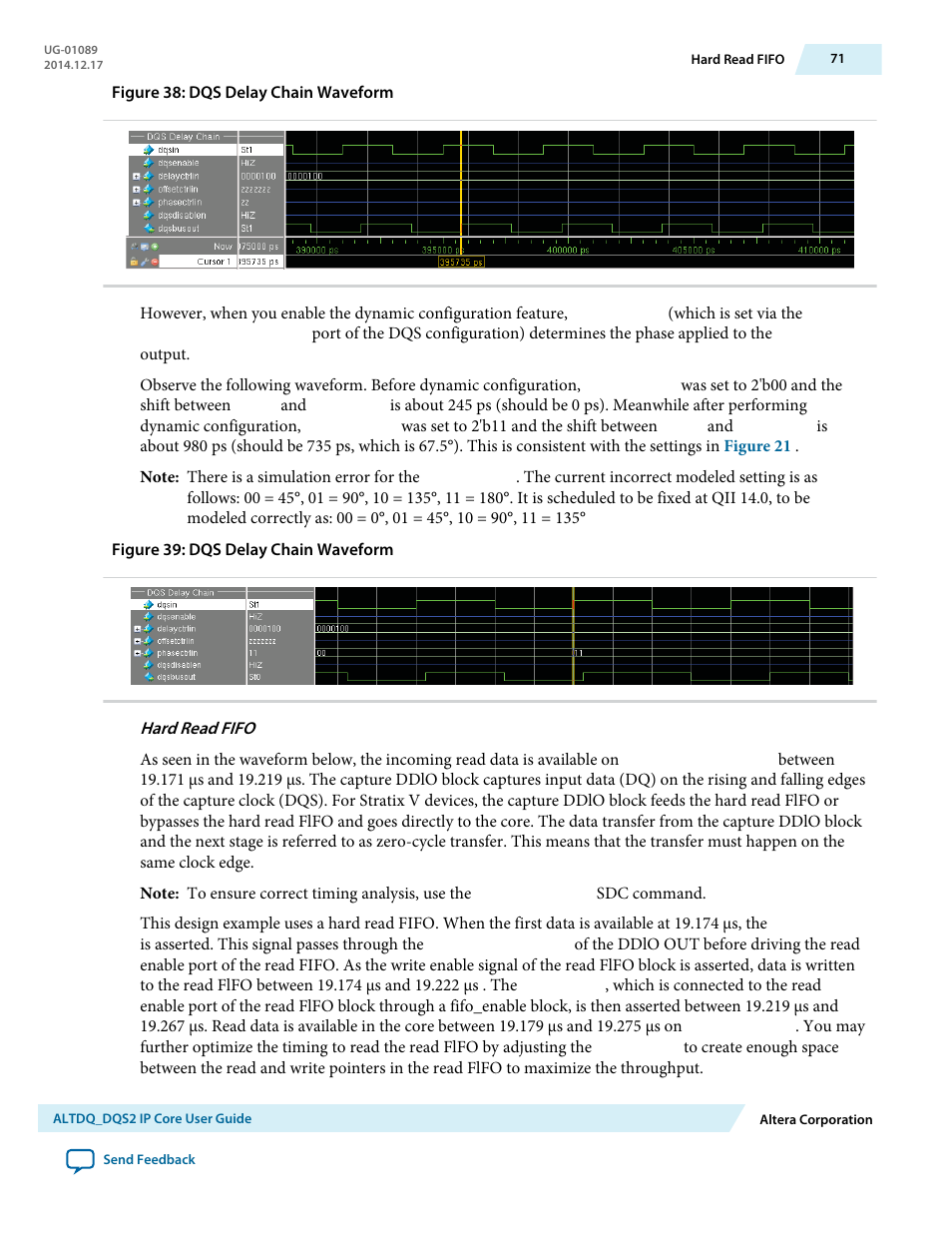 Hard read fifo | Altera ALTDQ_DQS2 User Manual | Page 71 / 100