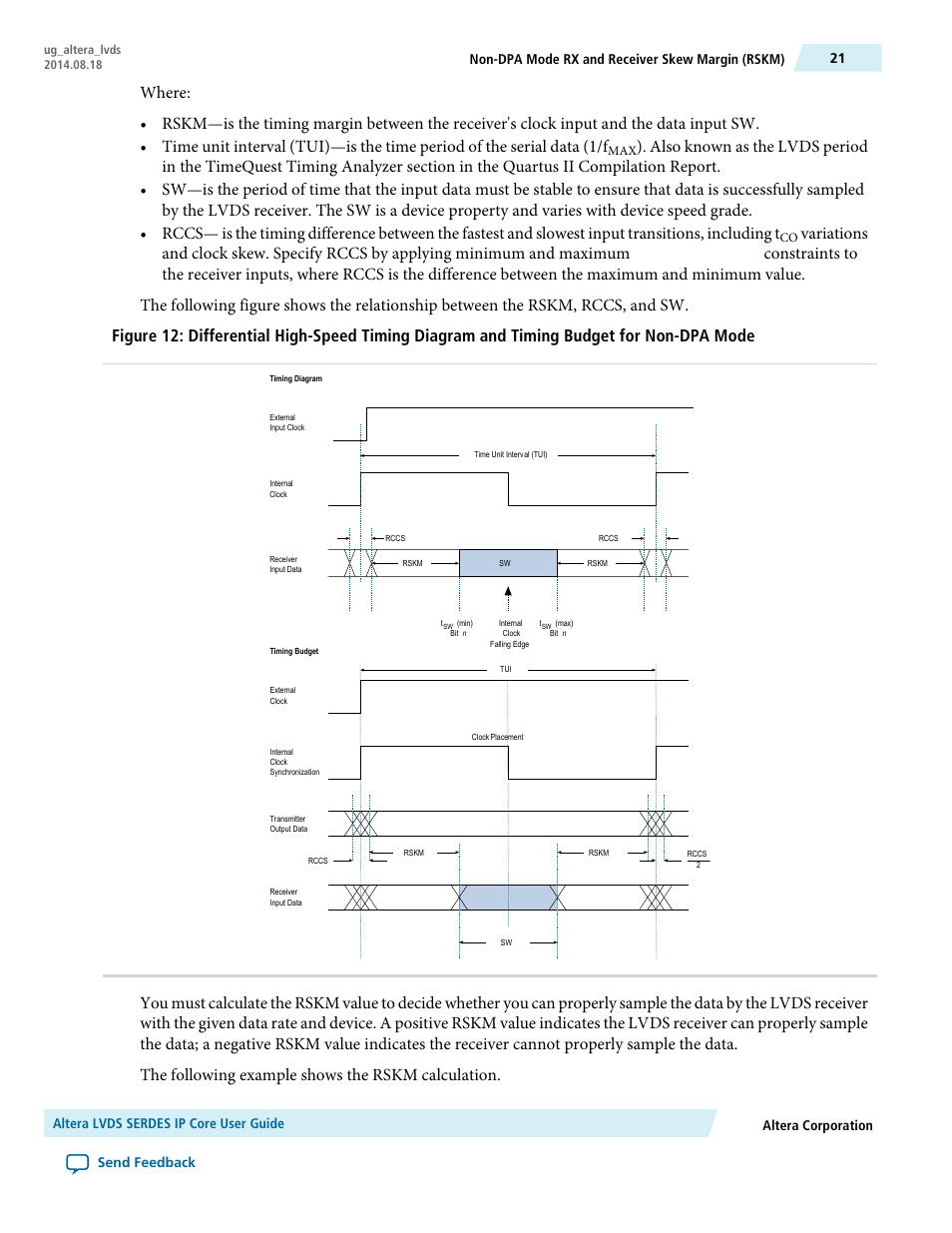 Altera LVDS SERDES User Manual | Page 21 / 27