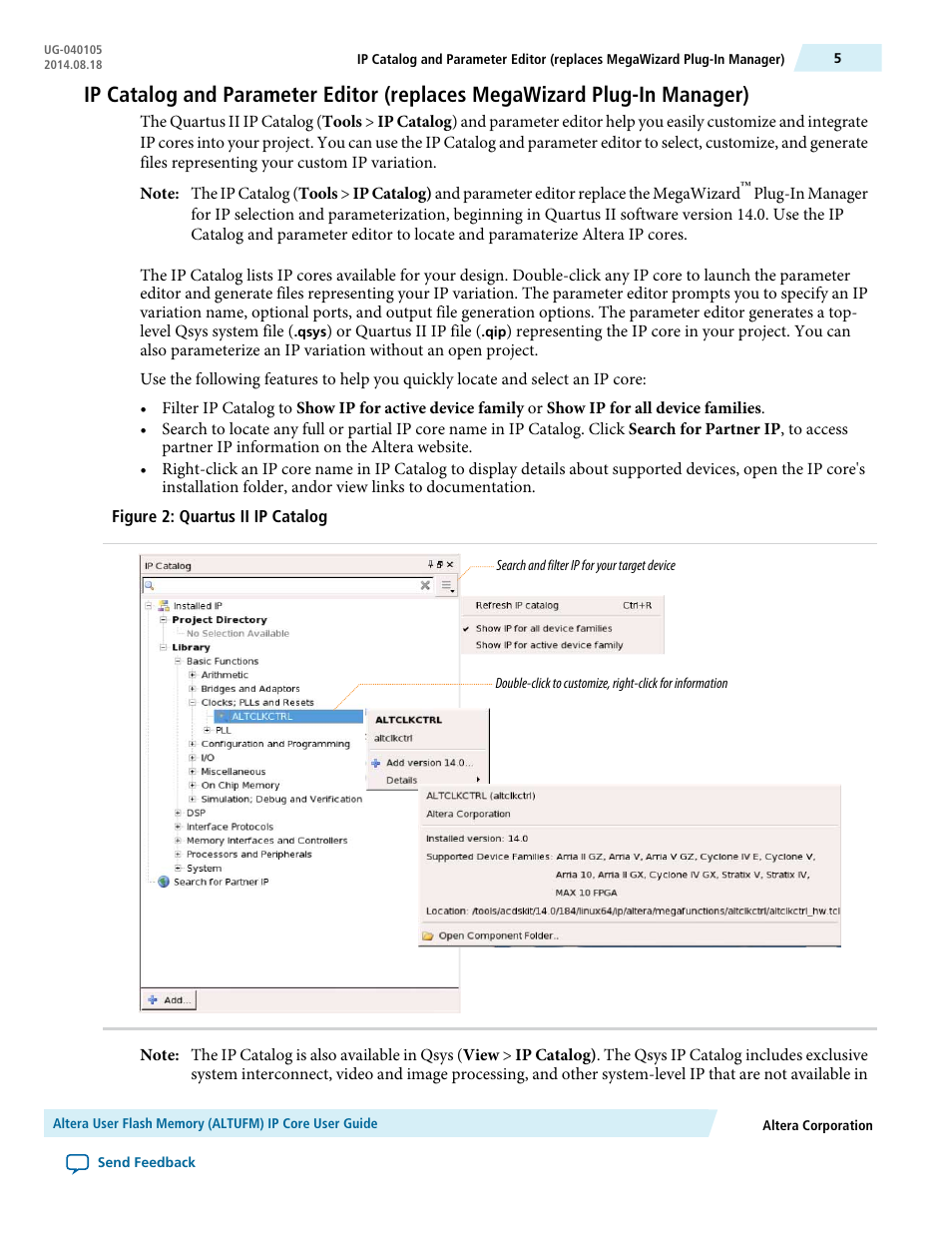 Altera User Flash Memory User Manual | Page 5 / 33