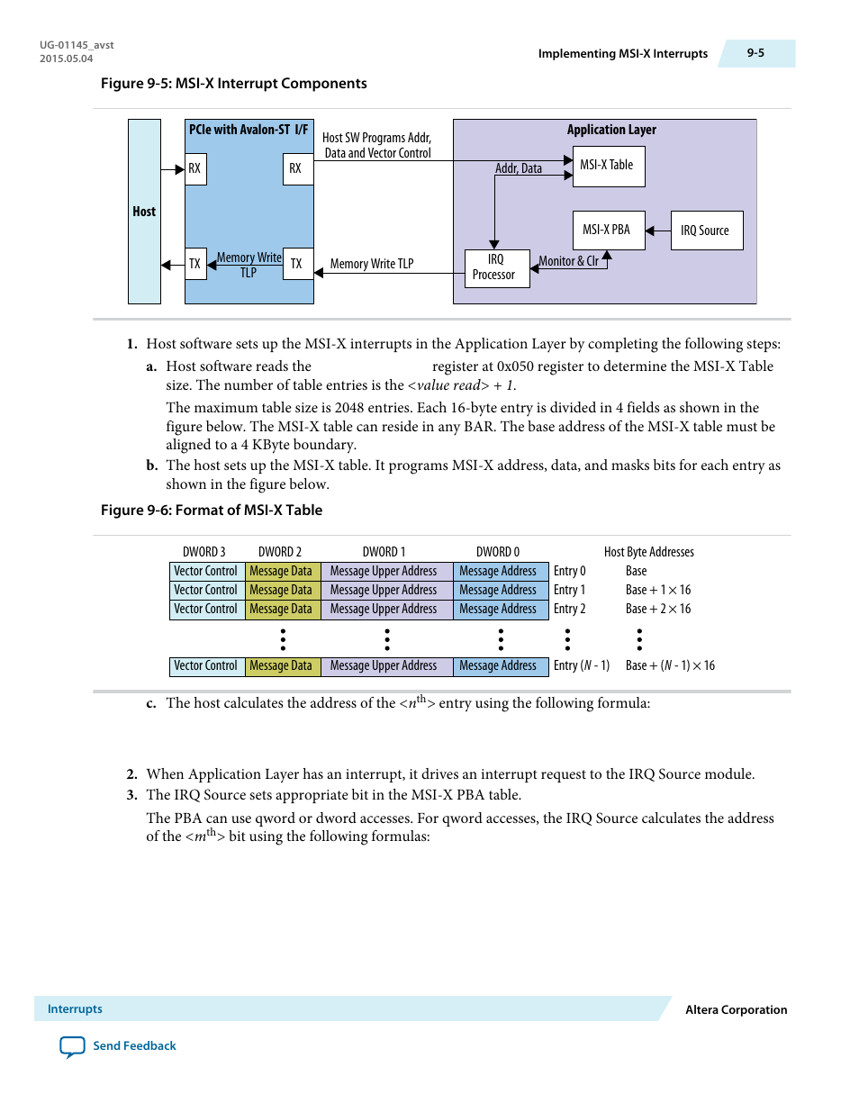 Altera Arria 10 Avalon-ST User Manual | Page 154 / 275