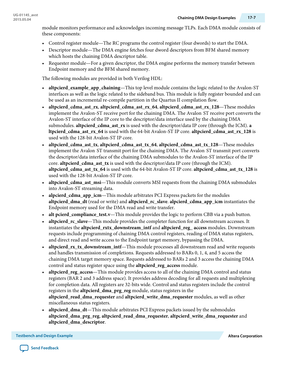 Altera Arria 10 Avalon-ST User Manual | Page 207 / 275
