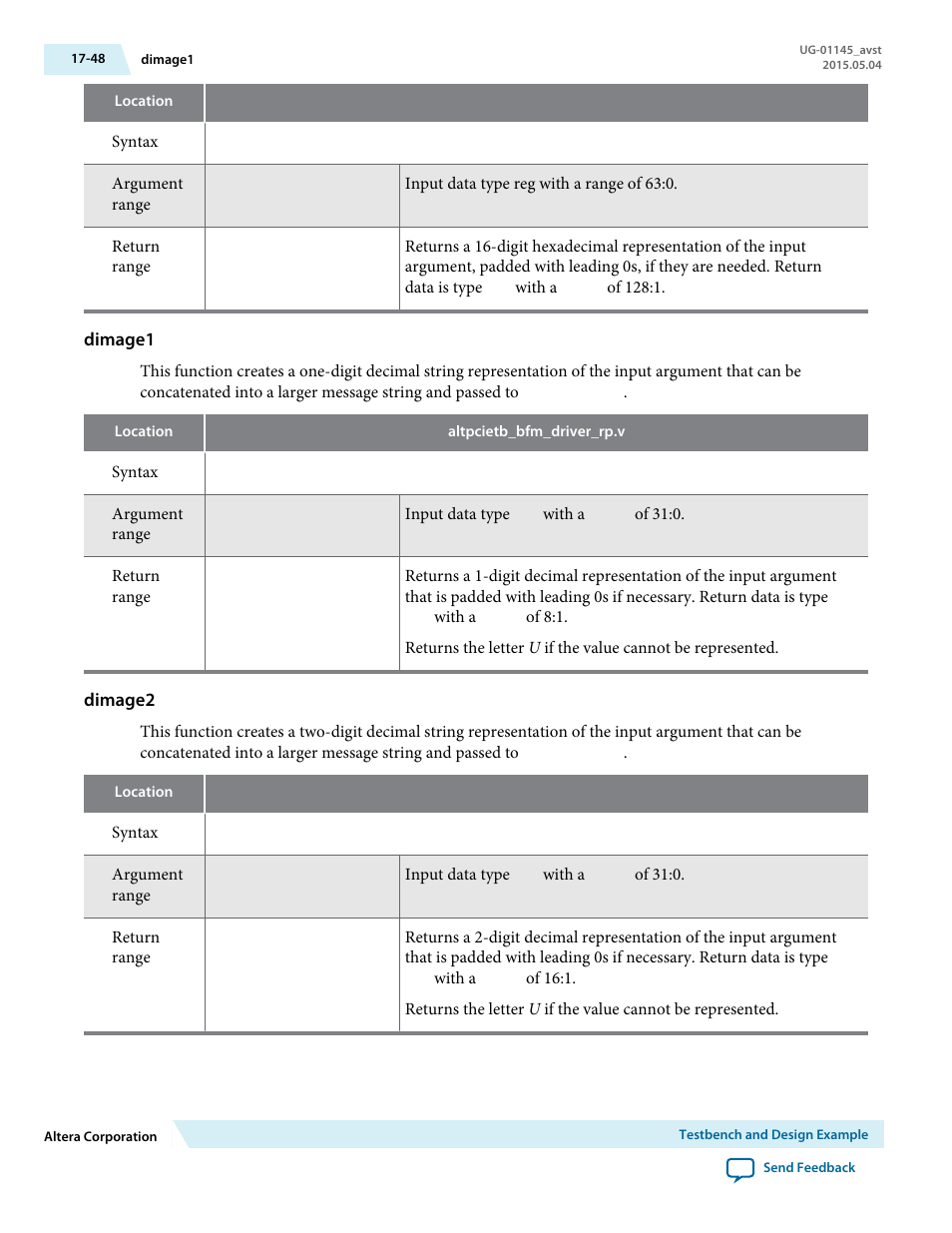 Dimage1, Dimage2 | Altera Arria 10 Avalon-ST User Manual | Page 248 / 275
