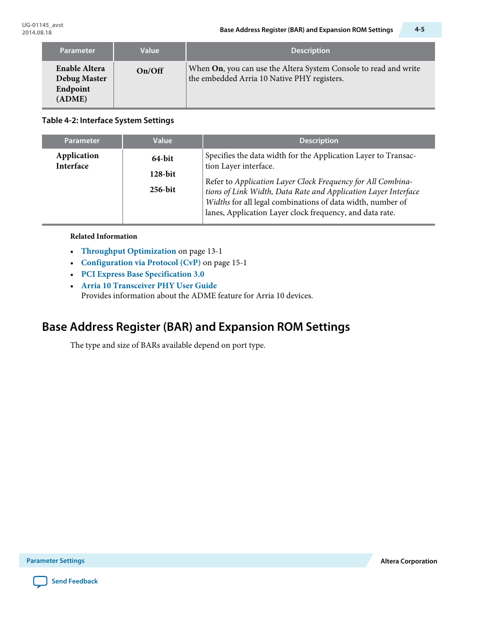 Altera Arria 10 Avalon-ST User Manual | Page 48 / 275