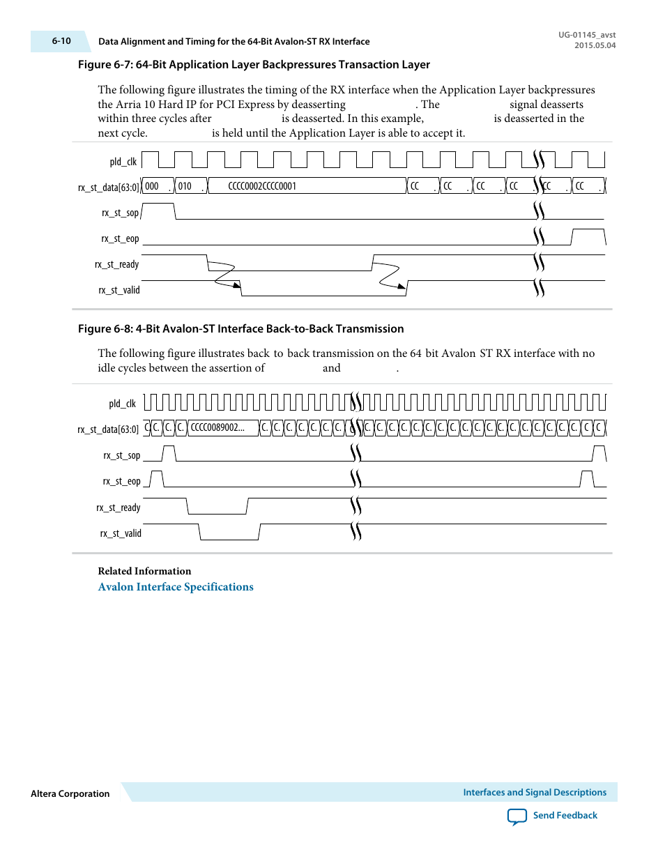 Altera Arria 10 Avalon-ST User Manual | Page 76 / 275