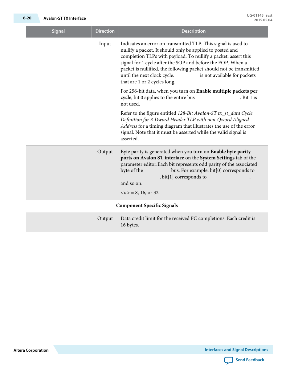 Altera Arria 10 Avalon-ST User Manual | Page 86 / 275