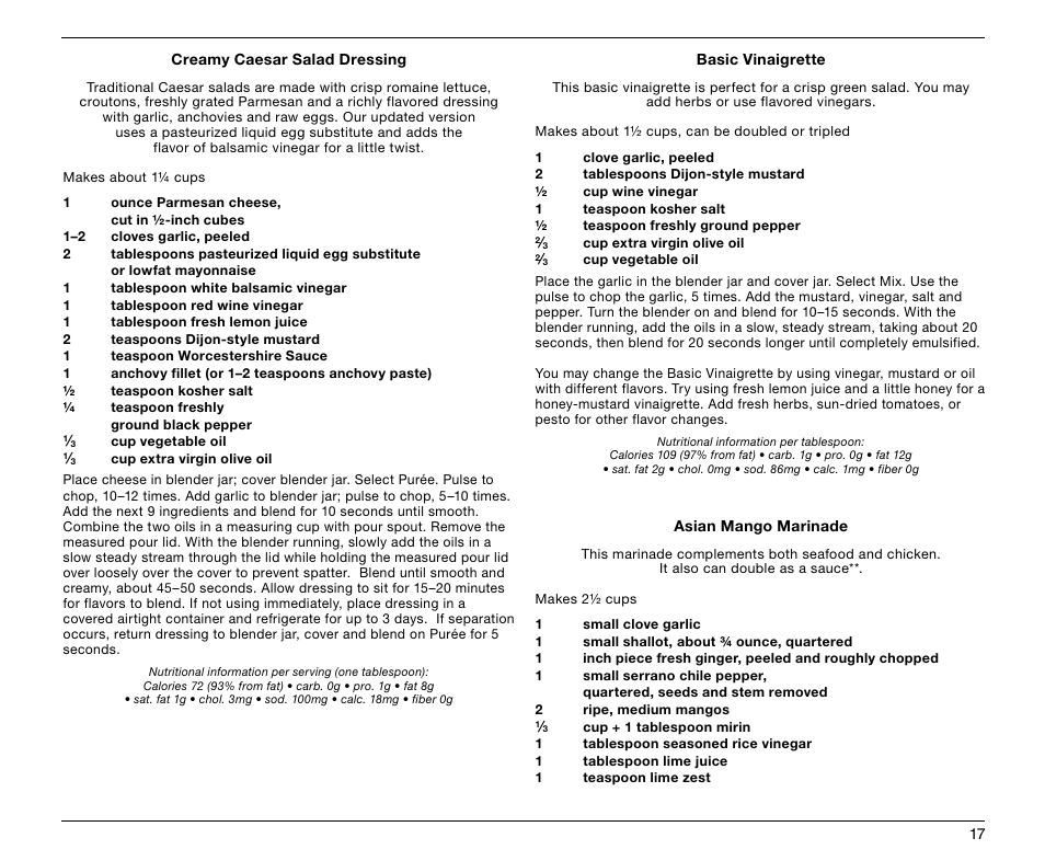 Cuisinart SMARTPOWER CLASSIC SPB-6 User Manual | Page 17 / 21