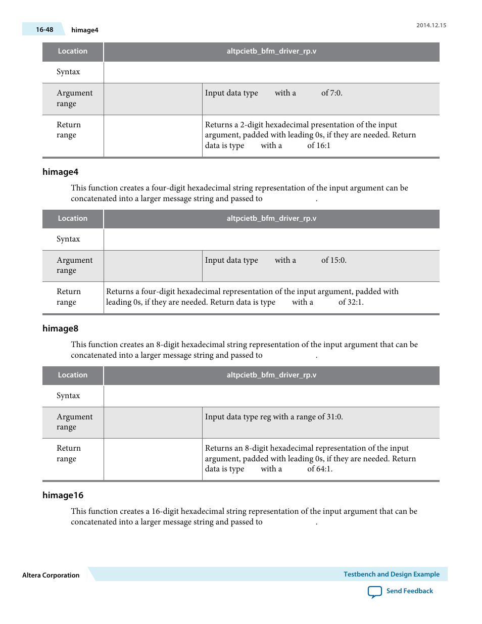 Himage4, Himage8, Himage16 | Altera Arria V Avalon-ST User Manual | Page 218 / 248