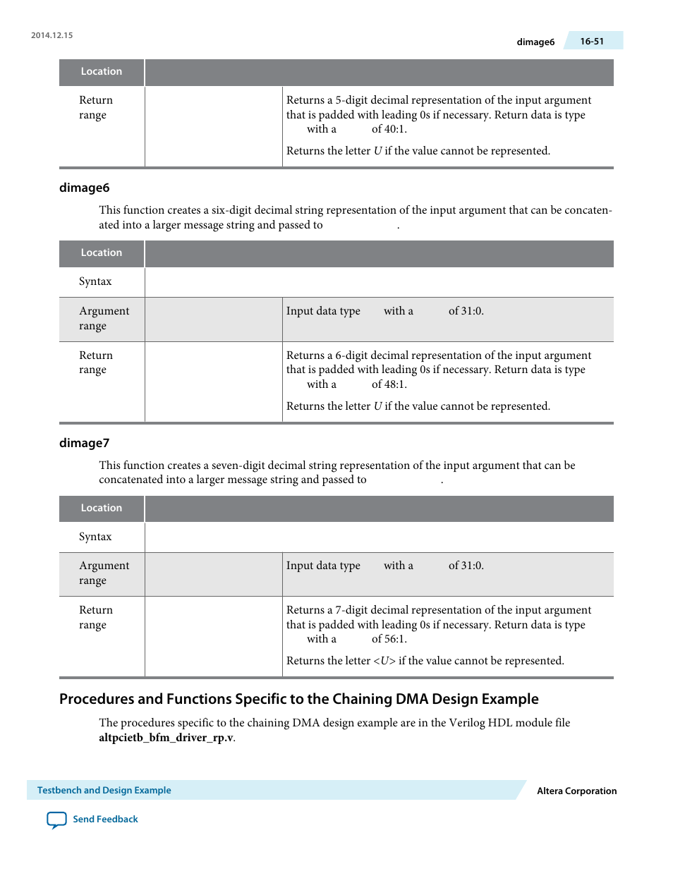 Dimage6, Dimage7 | Altera Arria V Avalon-ST User Manual | Page 221 / 248