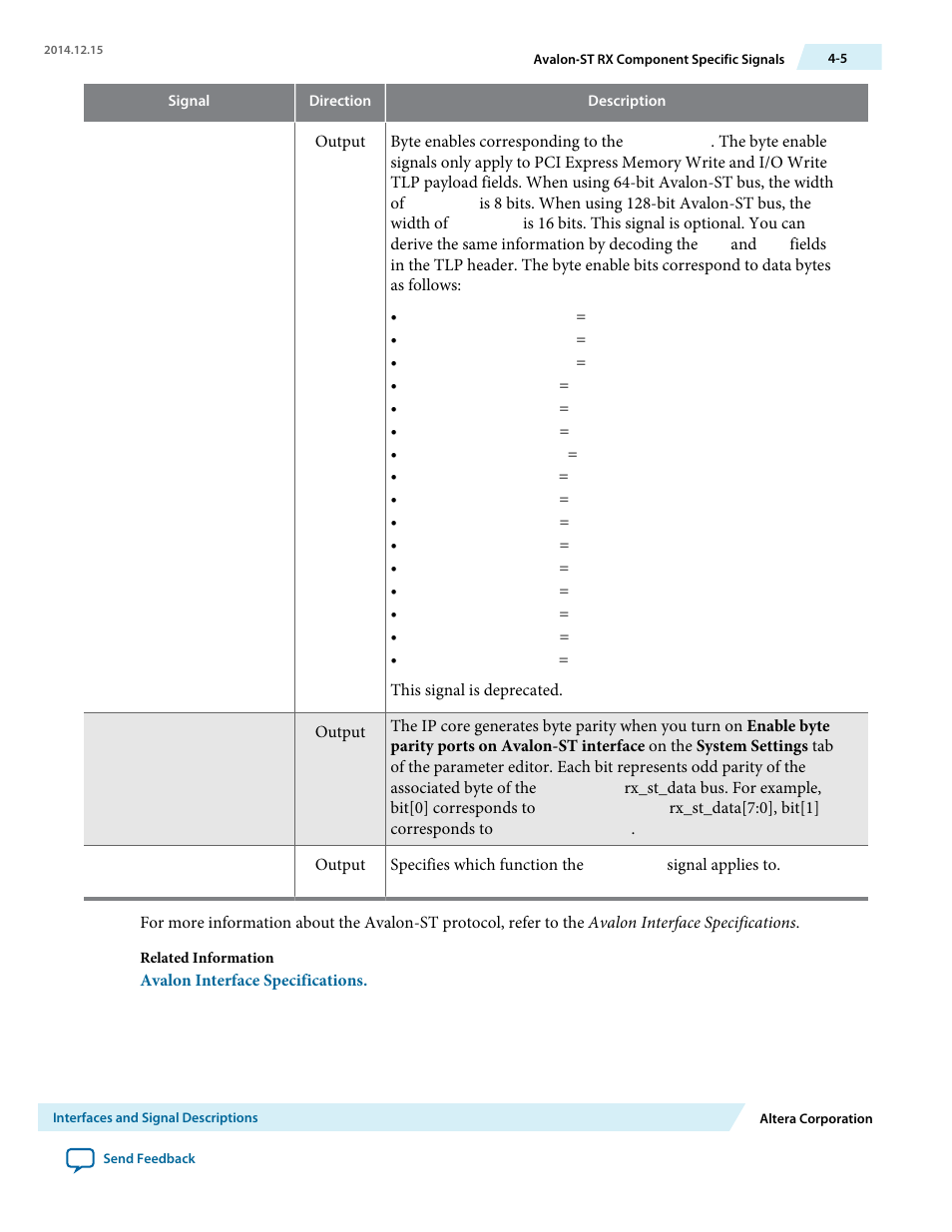 Altera Arria V Avalon-ST User Manual | Page 42 / 248