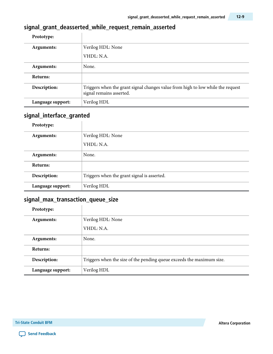 Signal_interface_granted, Signal_max_transaction_queue_size | Altera Avalon Verification IP Suite User Manual | Page 168 / 224