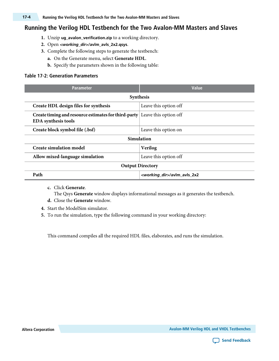 Altera Avalon Verification IP Suite User Manual | Page 214 / 224