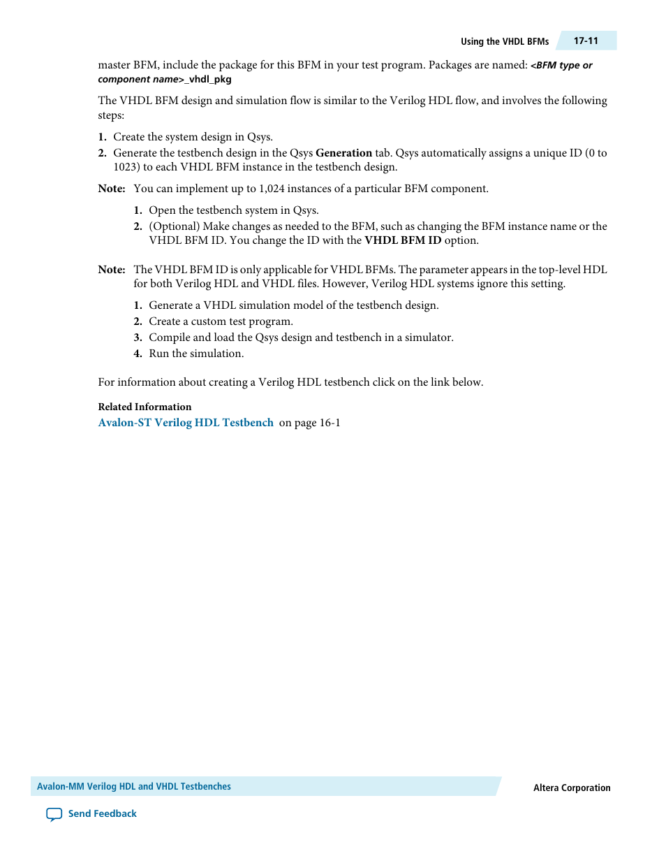 Altera Avalon Verification IP Suite User Manual | Page 221 / 224