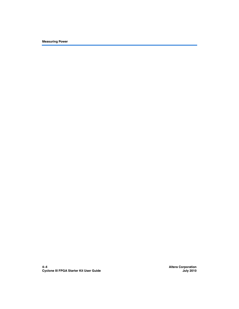Altera Cyclone III FPGA Starter Kit User Manual | Page 26 / 36