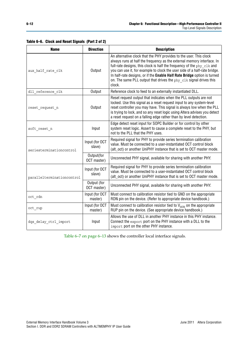 Altera DDR SDRAM High-Performance Controllers and ALTMEMPHY IP User Manual | Page 106 / 140
