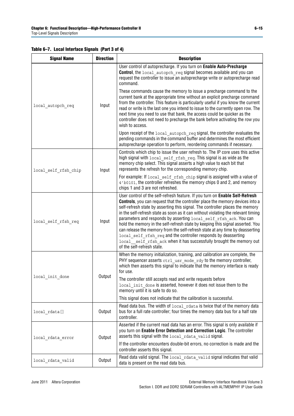 Altera DDR SDRAM High-Performance Controllers and ALTMEMPHY IP User Manual | Page 109 / 140