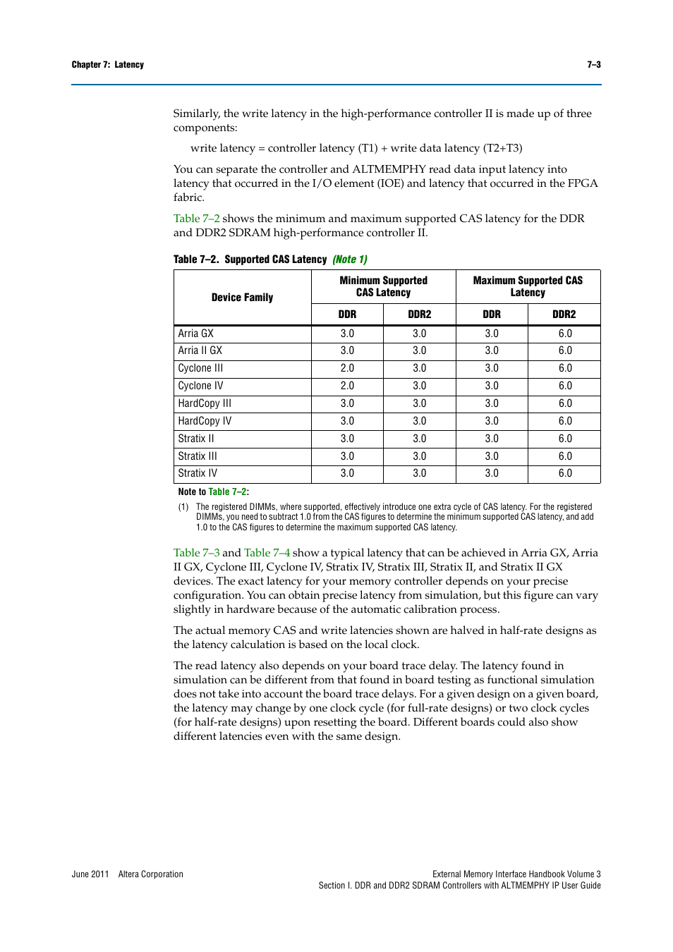 Altera DDR SDRAM High-Performance Controllers and ALTMEMPHY IP User Manual | Page 125 / 140