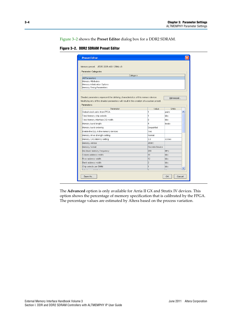 Altera DDR SDRAM High-Performance Controllers and ALTMEMPHY IP User Manual | Page 30 / 140