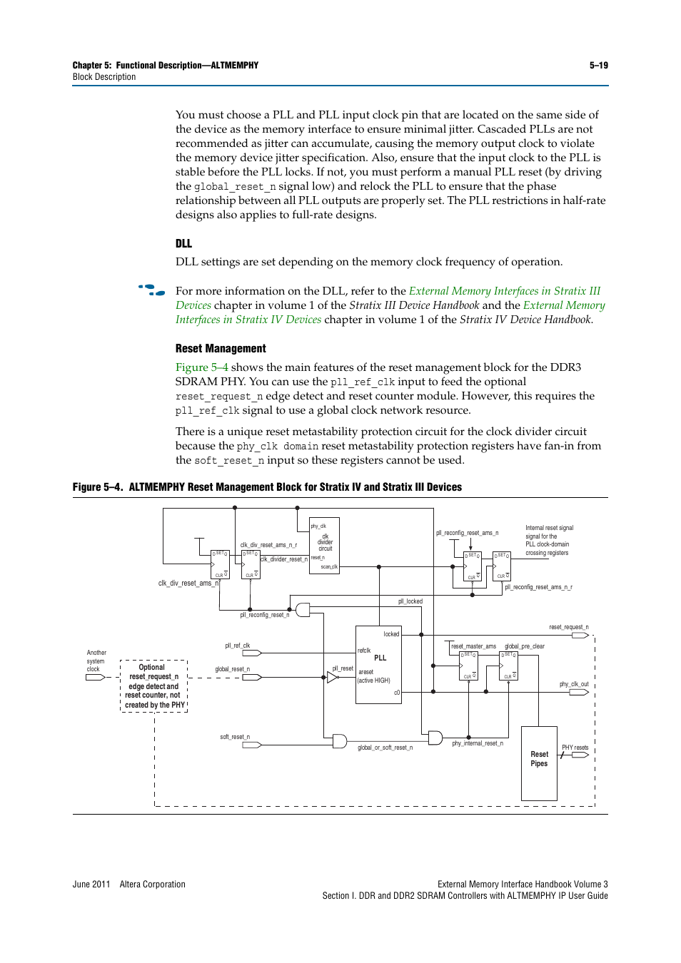 Altera DDR SDRAM High-Performance Controllers and ALTMEMPHY IP User Manual | Page 65 / 140