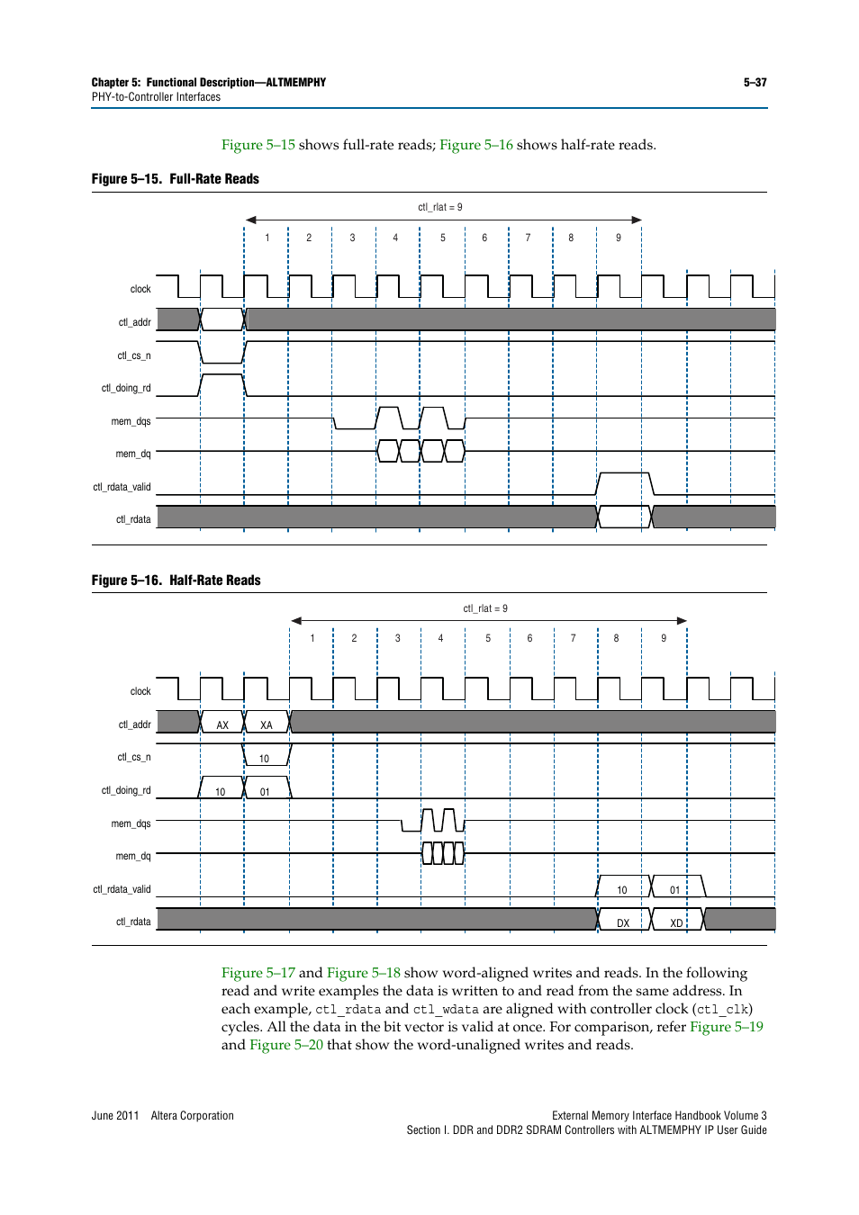Altera DDR SDRAM High-Performance Controllers and ALTMEMPHY IP User Manual | Page 83 / 140