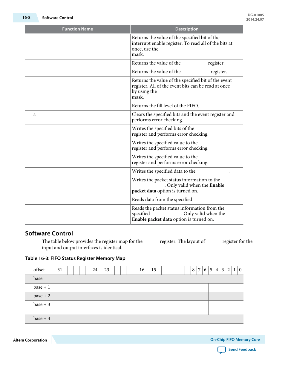 Software control, Software control -8 | Altera Embedded Peripherals IP User Manual | Page 163 / 336