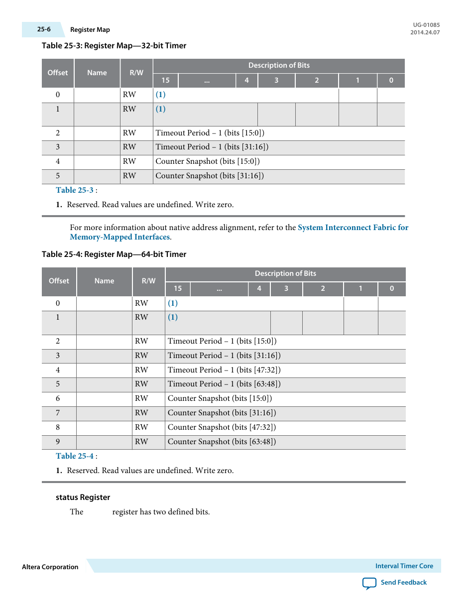 Altera Embedded Peripherals IP User Manual | Page 254 / 336