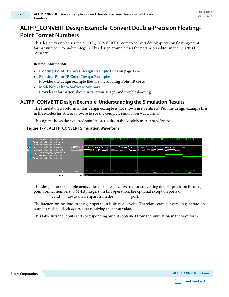 Numbers -6 | Altera Floating-Point User Manual | Page 121 / 157