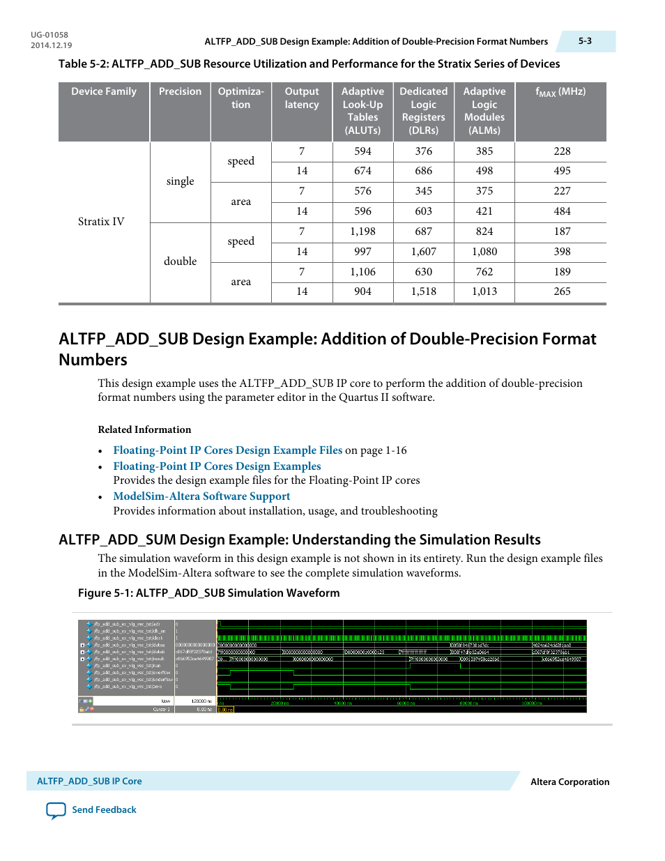 Altera Floating-Point User Manual | Page 50 / 157