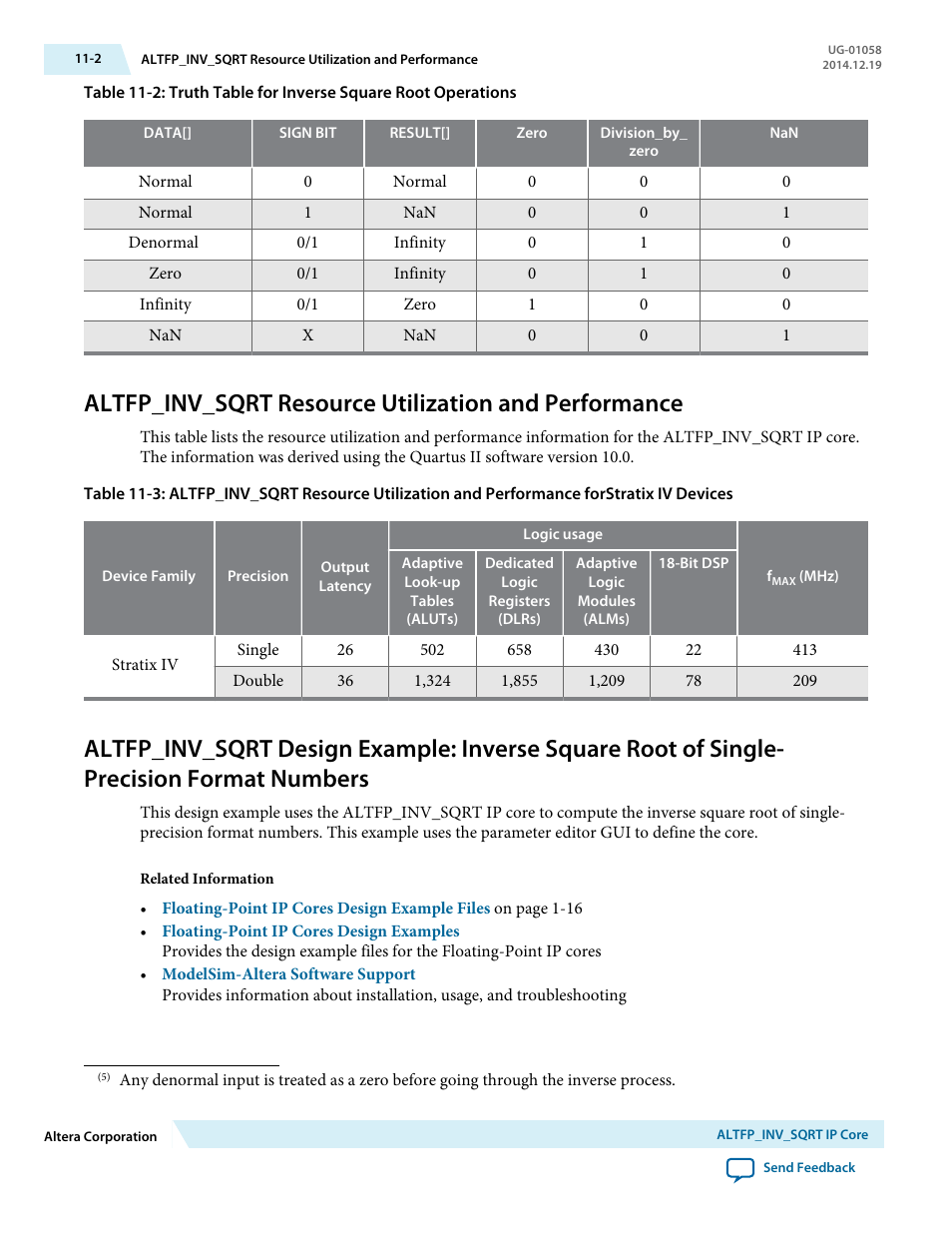 Numbers -2 | Altera Floating-Point User Manual | Page 88 / 157