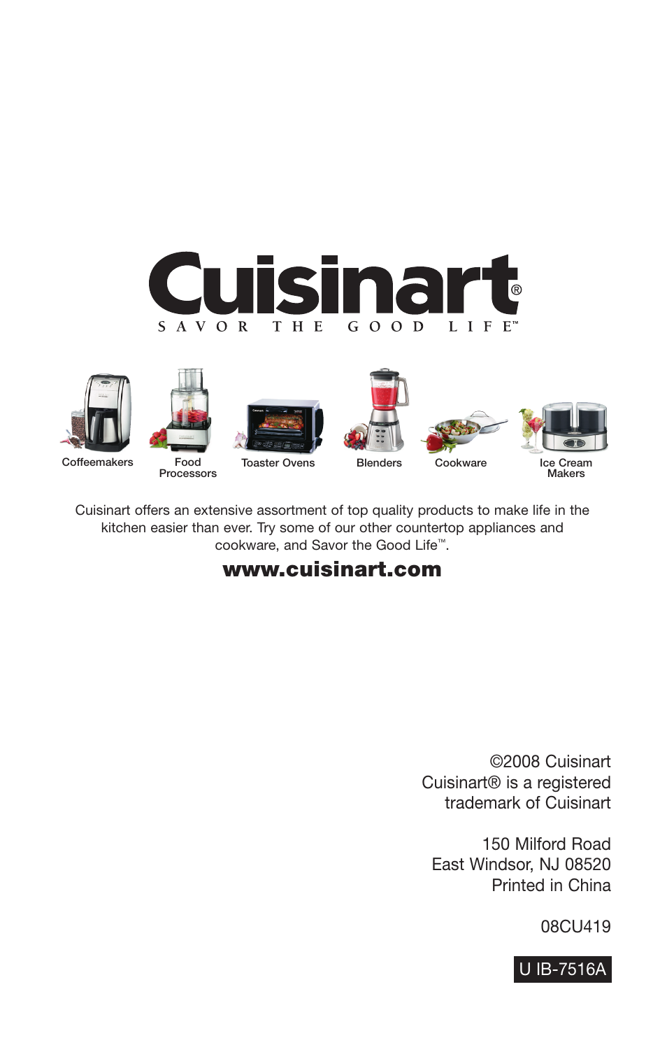 Cuisinart SC-400 User Manual | Page 12 / 13
