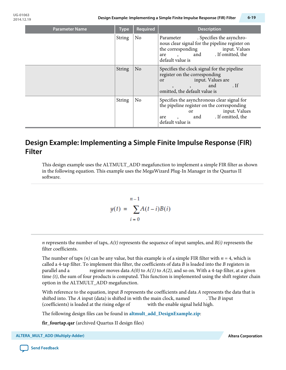 Altera Integer Arithmetic IP User Manual | Page 72 / 157