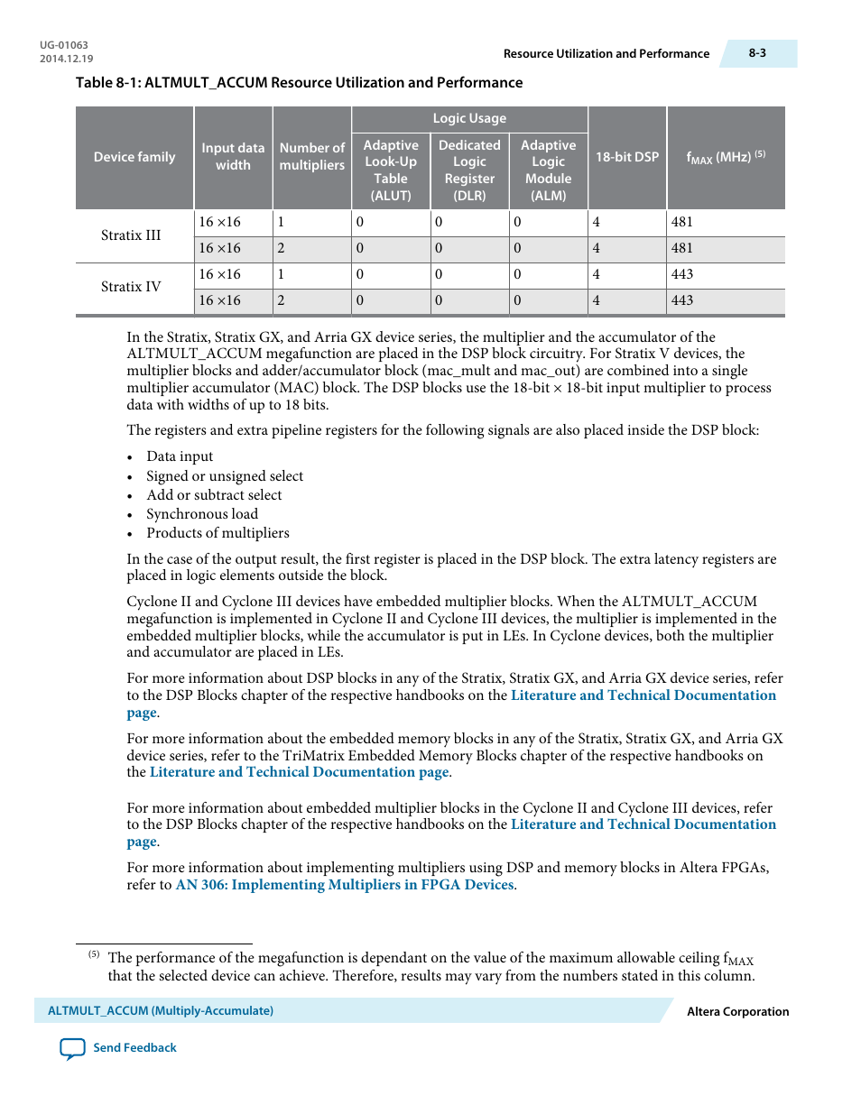 Altera Integer Arithmetic IP User Manual | Page 84 / 157
