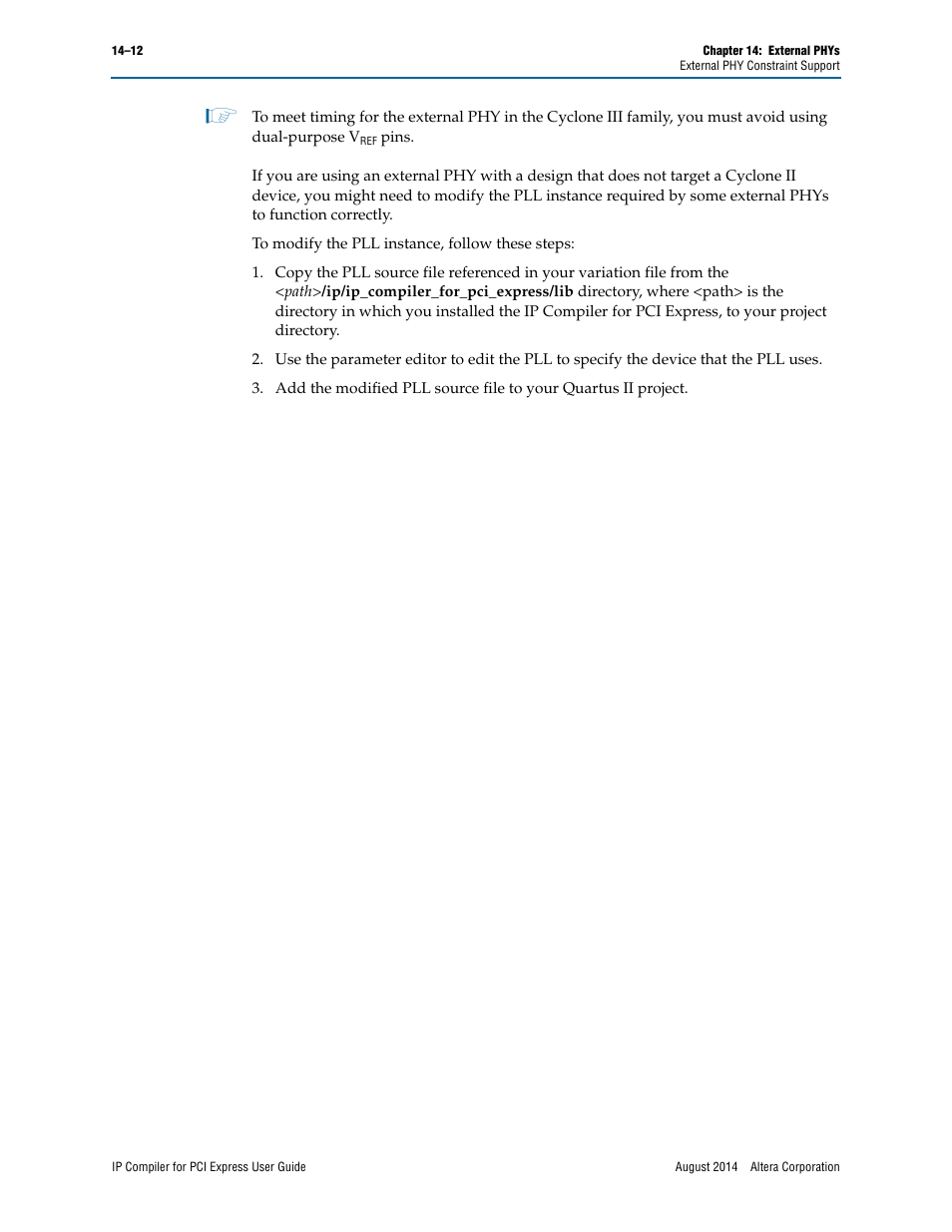 Altera IP Compiler for PCI Express User Manual | Page 232 / 372