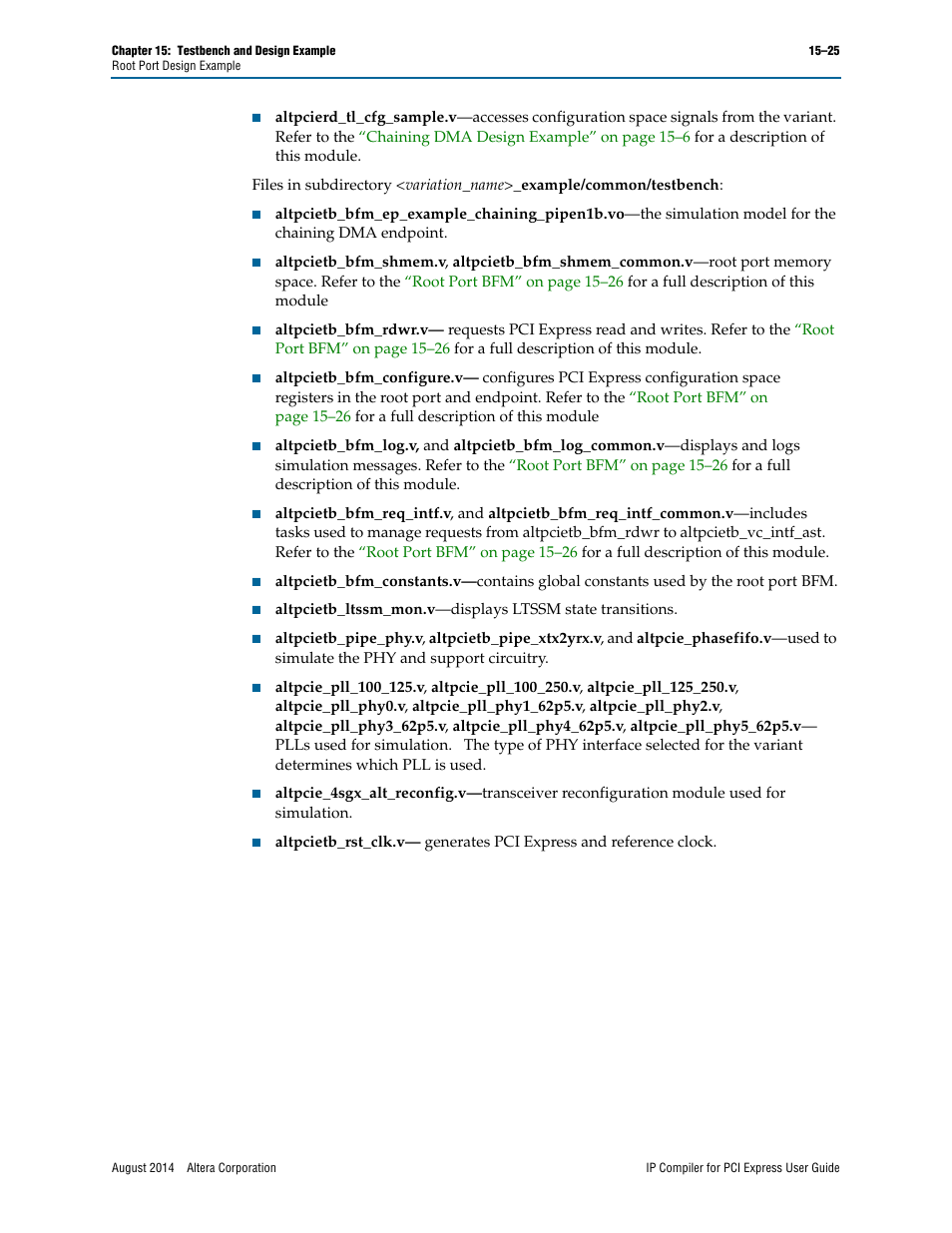 Altera IP Compiler for PCI Express User Manual | Page 257 / 372